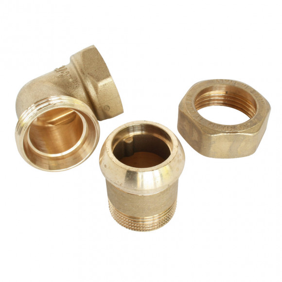 Coude Union Laiton Mâle Femelle 20/27