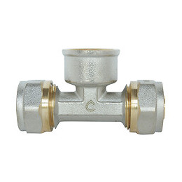 Té À Visser Pour Tube Multicouche Ø16  F15/21