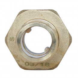 Raccord Union Laiton Mâle Femelle 15/21