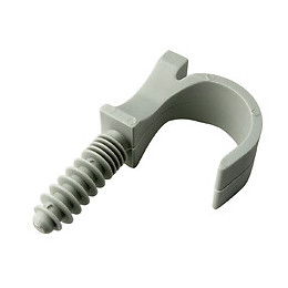 Lot De 10 Clips Simple Pour Tubes De D20mm