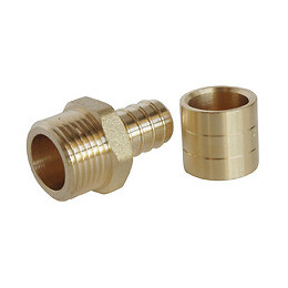 Raccord Droit À Glissement Pour Tube Per Ø12 - Mâle 12/17