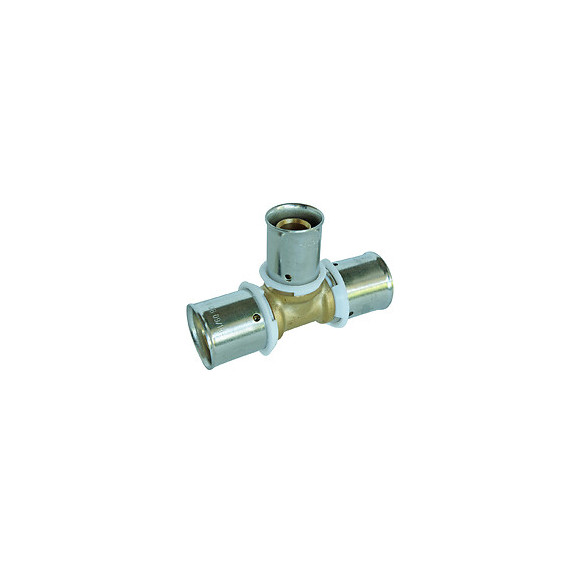 Té Réduit Au Centre À Sertir Pour Tube Per Ø16 - Ø12 - Ø16