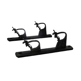 Kit De 2 Supports Universels Non Oxydables Pour Collecteurs Avec Repérages