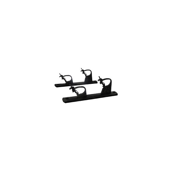 Kit De 2 Supports Universels Non Oxydables Pour Collecteurs Avec Repérages