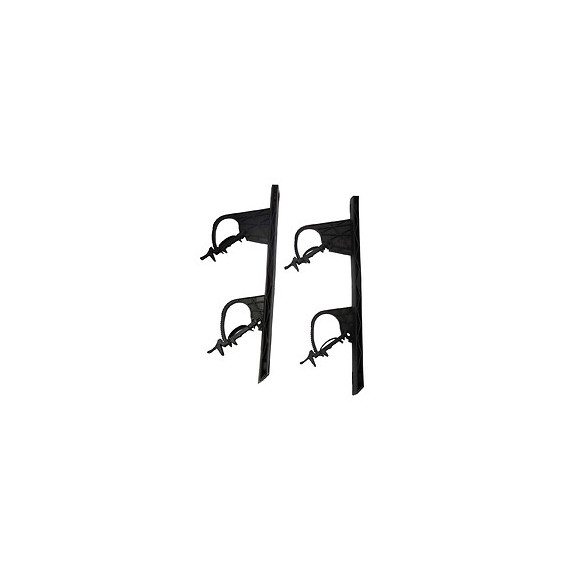 Kit De 2 Supports Universels Non Oxydables Pour Collecteurs Avec Repérages