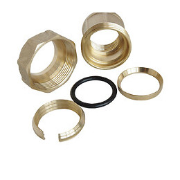 Raccord Droit Femelle Laiton Pour Tube Pe D32 - F26/34 - Serrage Extérieur