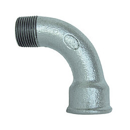 Courbe Fonte Galva 90° Grand Rayon Mâle Femelle 20/27 N°1