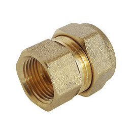 Raccord À Compression Laiton Tc 14 - Femelle 15/21