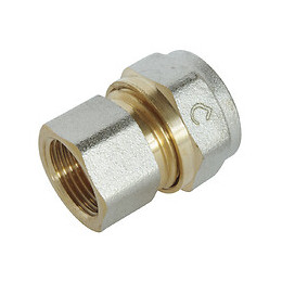 Racccord Droit À Visser Pour Tube Multicouche Ø16-f12/17