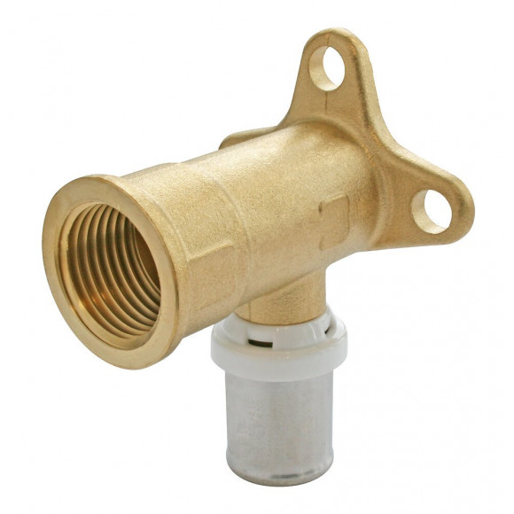 Applique Murale À Sertir Pour Tube Multicouche Ø16-f15/21