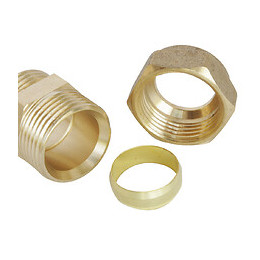 Raccord À Compression Laiton Tc 10 - Mâle 12/17