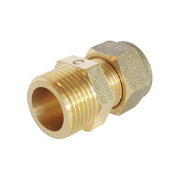 Raccord À Compression Laiton Tc 10 - Mâle 12/17