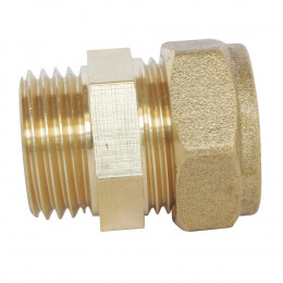 Raccord À Compression Laiton Tc 12 - Mâle 12/17