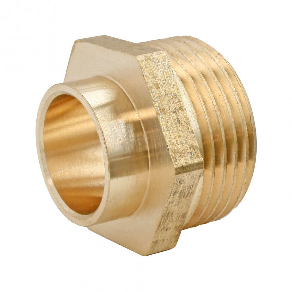 Raccords Laiton À Souder - Raccord Droit Ø12 - Mâle 15/21