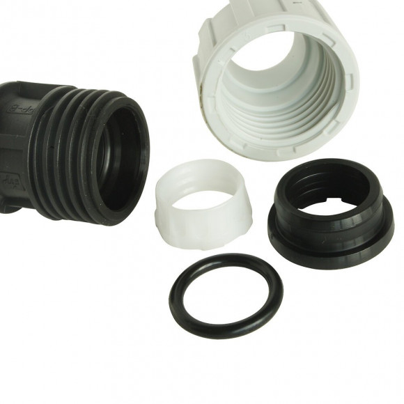 Raccord Droit Femelle Plastique Pour  Tube Pe D40 - F33/42 - Serrage Extérieur