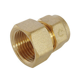 Raccord Droit À Visser Pour Tube Per Ø12 - Femelle 15/21