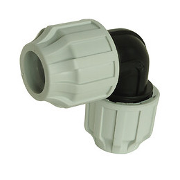 Coude Égal Plastique Pour Tube Pe D32 - Serrage Extérieur