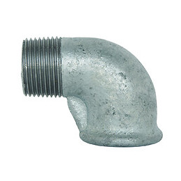 Coude Fonte Galva 90° Petit Rayon Mâle Femelle 15/21 N°92