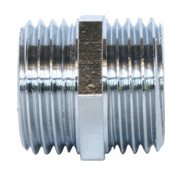 Mamelon Laiton Nickelé Double Mâle 15/21