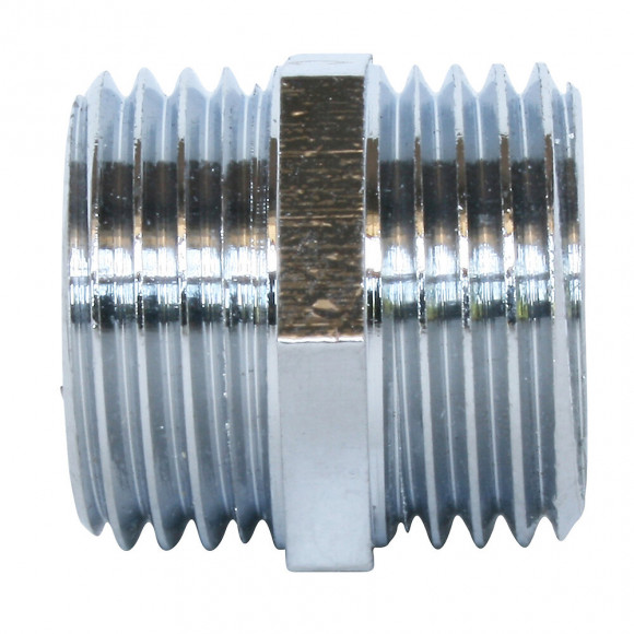 Mamelon Laiton Nickelé Double Mâle 15/21