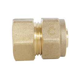 Raccord Droit À Visser Pour Tube Per Ø12 - Femelle 15/21