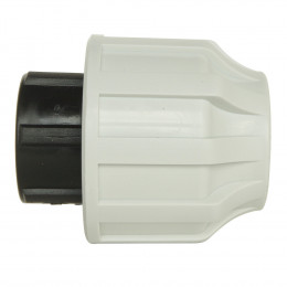 Bouchon Plastique Pour Tube Pe D25 - Serrage Extérieur