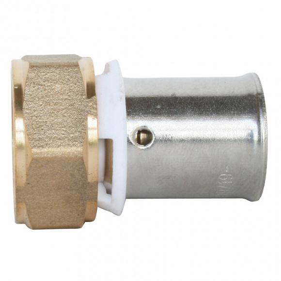 Raccord Droit À Sertir Pour Tube Per Ø20 - Femelle 20/27