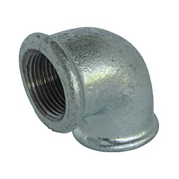 Coude Fonte Galva 90° Petit Rayon Femelle Femelle 20/27 N°90