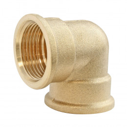 Coude Laiton 90° Double Femelle 15/21