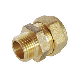 Raccord À Compression Laiton Tc 14 - Mâle 15/21