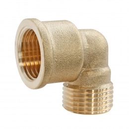 Coude Laiton 90° Mâle Femelle 40/49