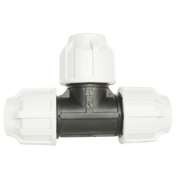 Té Égal Plastique Pour Tube Pe D32 - Serrage Extérieur