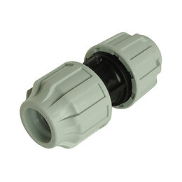 Manchon Égal Plastique Pour Tube Pe D50 - Serrage Extérieur