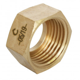 Ecrou 6 Pans 20/27 Ecrou Ø18