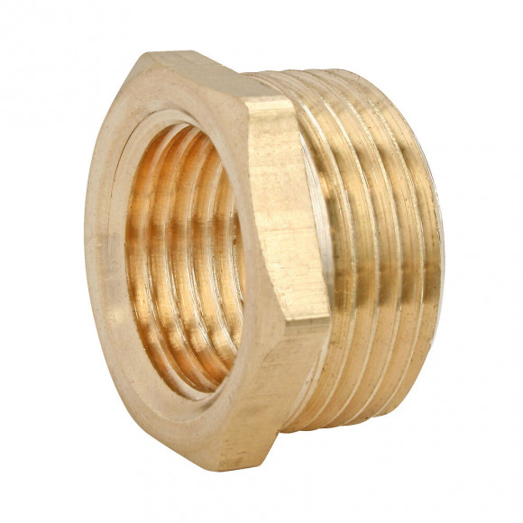 Bague Réduction Laiton 6 Pans  Mâle 15/21 - Femelle 12/17