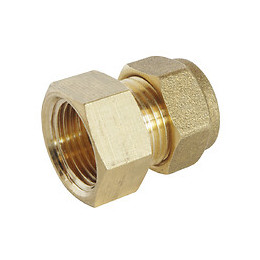 Raccord À Compression Laiton Tc 12 - Femelle 15/21