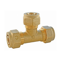 Té Égal À Visser Pour Tube Per  Ø16