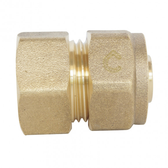 Raccord Droit À Visser Pour Tube Per Ø25 - Femelle 26/34