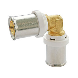 Coude À Sertir Pour Tube Multicouche Ø16