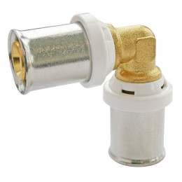 Coude À Sertir Pour Tube Multicouche Ø16