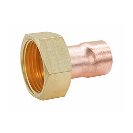 Raccord Cuivre À Souder - Raccord Droit Ø28 Écrou Tournant Laiton 26/34