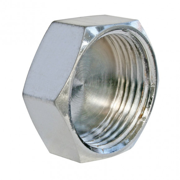 Bouchon Laiton Chrome Femelle 15/21