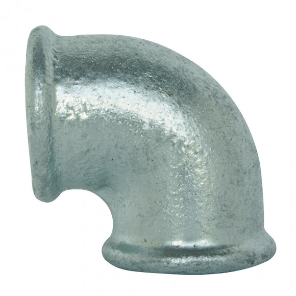Coude Fonte Galva 90° Petit Rayon Femelle Femelle 15/21 N°90