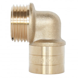 Raccord Coudé À Glissement Pour Tube Per Ø16 - Mâle 15/21