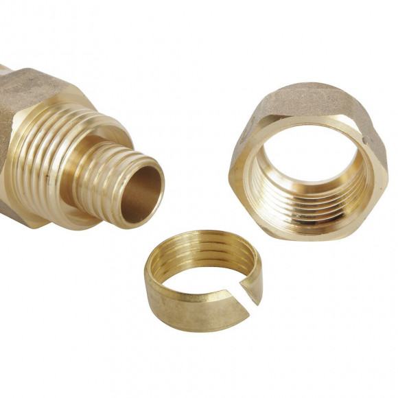 Raccord Droit À Visser Pour Tube Per Ø20 - Femelle 15/21