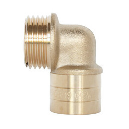 Raccord Coudé À Glissement Pour Tube Per Ø16 - Mâle 15/21