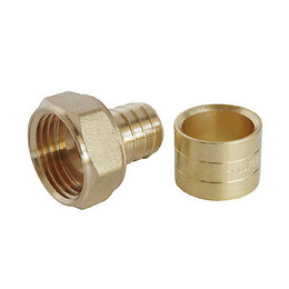 Raccord Droit À Glissement Pour Tube Per Ø16 - Ecrou-tournant F15/21