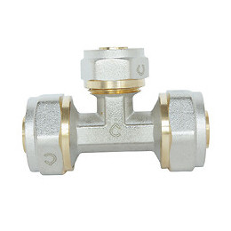 Té Réduit À Visser Pour Tube Multicouche Ø20-ø16-ø20