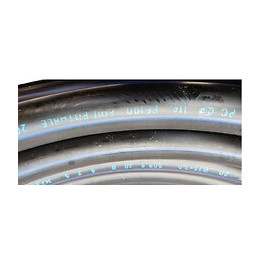 Tube Polyéthylène Nf Bandes Bleues Ø25 Couronne 10m