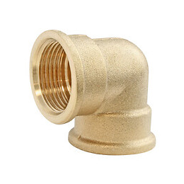 Coude Laiton 90° Double Femelle 33/42